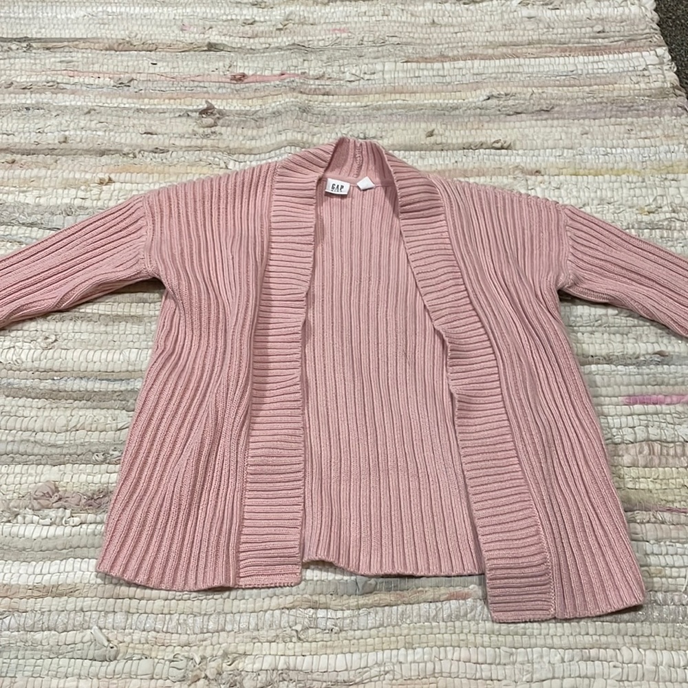 Pink kids cardigan